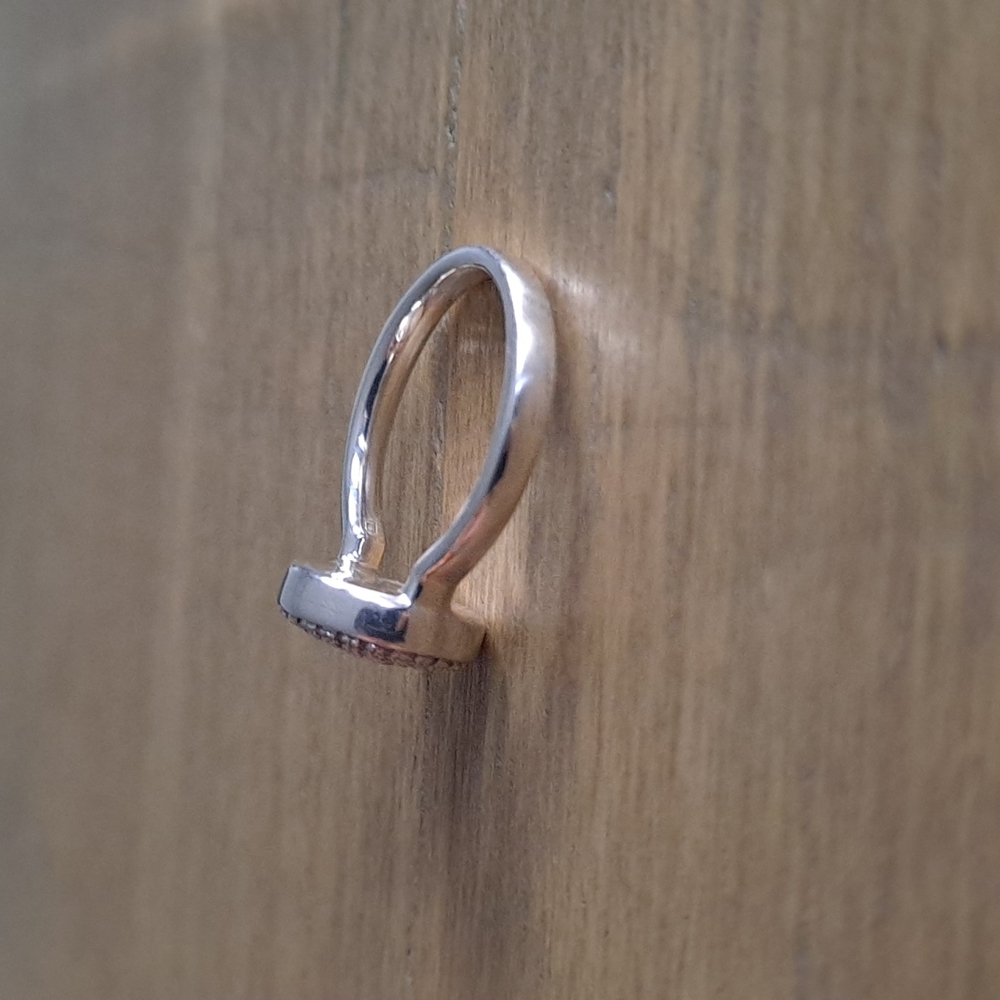 Monica Vinader Fiji Large Button Stacking Ring - image 4